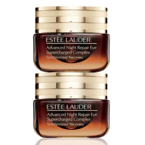 Estee Lauder Supercharged Night Repair Eye Cream Duo - Picture 1 of 11